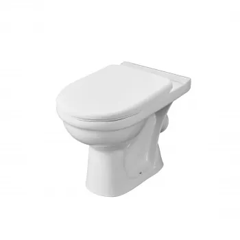 Чаша для унитаза-компакта Santeri Визит (к/в, белая, с сиденьем)